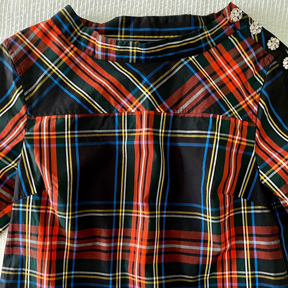 J.CREW Tartan Plaid Dress Shirt